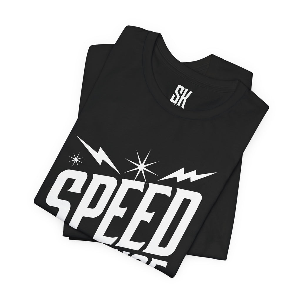 Speed Alliance | Bold Distressed Outlaw T-Shirt | Black